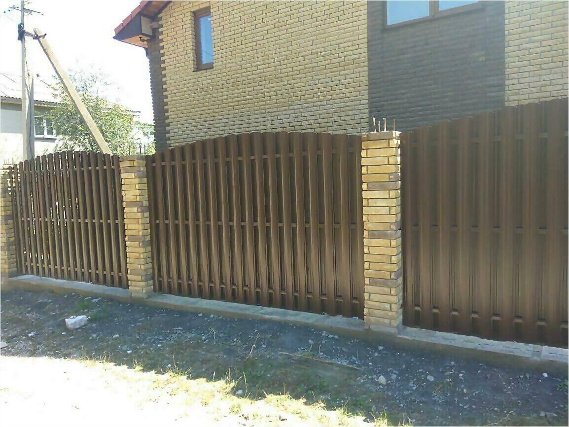забор из штакетника 110м фото5 в Красногорске